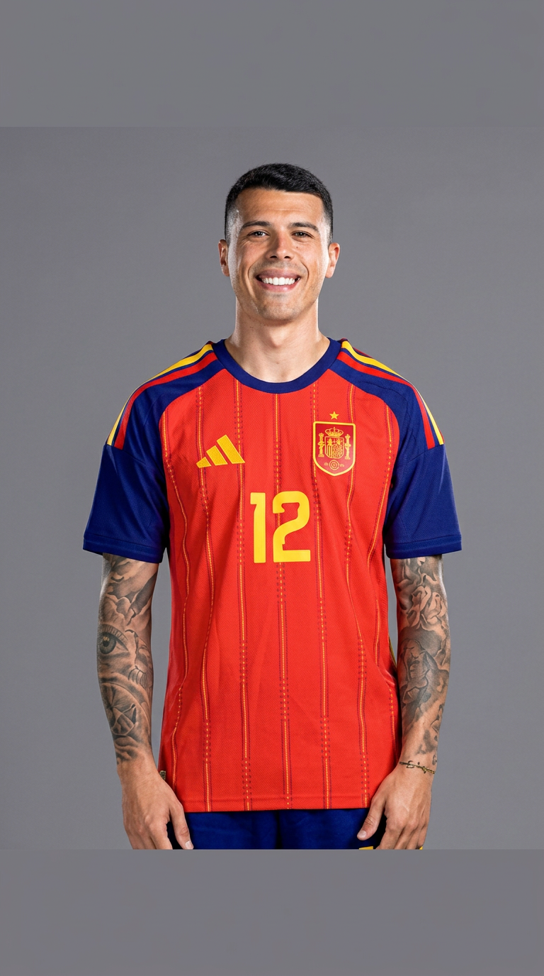 Jugador con la camiseta LA ROJA — imagen 2